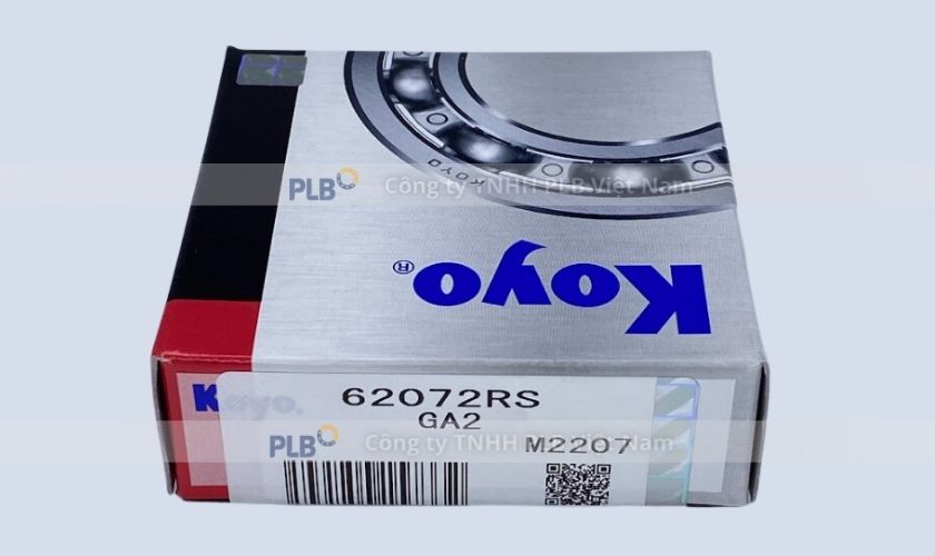 Vòng bi 6207 2RS chính hãng được phân phối bởi PLB Việt Nam 