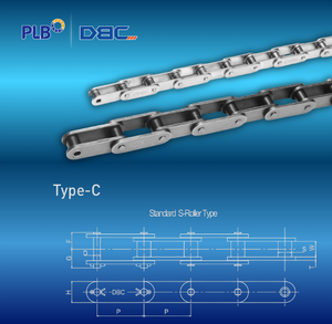 Xích bước đôi Type C hãng DBC