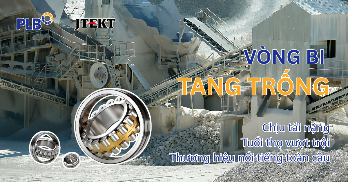 vòng bi tang trống tự lựa cho trục máy công nghiệp lệch tâm