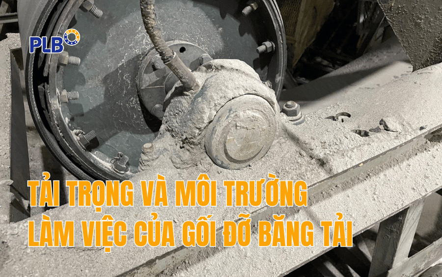 Chọn Gối Đỡ Cho Băng Tải: 5 Lỗi Thường Gặp Cần Tránh 4 Gối đỡ trên băng tải công nghiệp trong môi trường nhiều bụi
